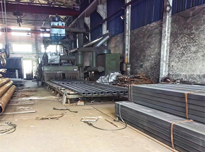 钢材钢板型钢抛丸喷砂加工